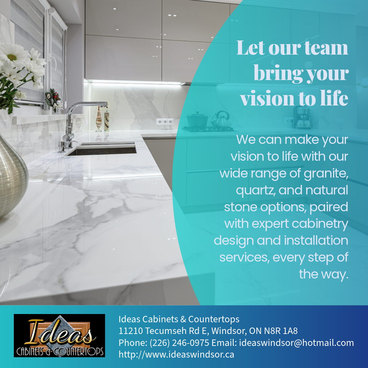 Explore the best stone options for cabinets and countertops, including granite, quartz, and natural stone.