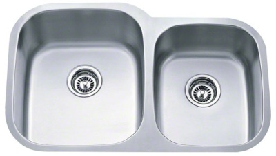 60/40 Double Bowl SS Sink